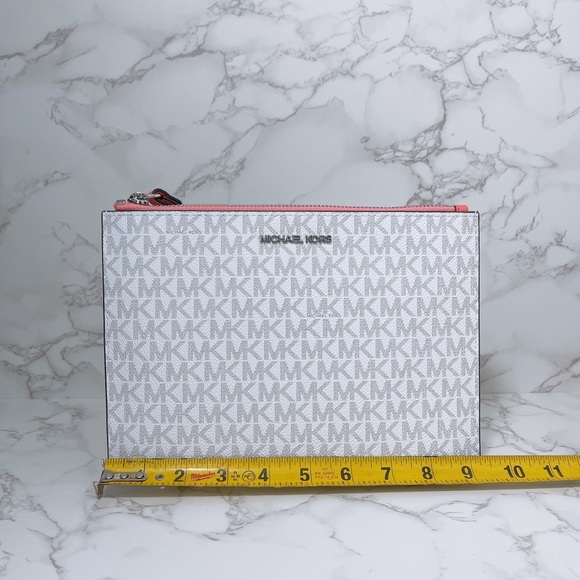 Michael Kors XL Zip Clutch Wristlet - Picture 2 of 7